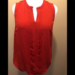 41 Hawthorn Red Sleeveless Blouse